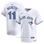 Maglia Baseball Uomo Toronto Blue Jays Bo Bichette Home Limited Bianco