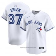 Maglia Baseball Uomo Toronto Blue Jays Chad Green Home Limited Bianco