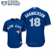 Maglia Baseball Uomo Toronto Blue Jays Curtis Granderson Cool Base Alternato Blu