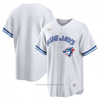 Maglia Baseball Uomo Toronto Blue Jays Primera Cooperstown Collection Bianco