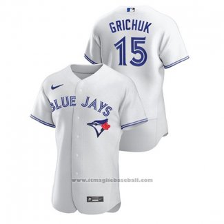 Maglia Baseball Uomo Toronto Blue Jays Randal Grichuk Autentico Bianco