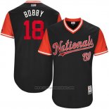 Maglia Baseball Uomo Washington Nationals 2017 Little League World Series Ryan Raburn Blu