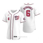 Maglia Baseball Uomo Washington Nationals Cesar Hernandez Autentico Alternato Bianco