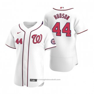 Maglia Baseball Uomo Washington Nationals Daniel Hudson Autentico Primera 2020 Bianco