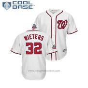 Maglia Baseball Uomo Washington Nationals Matt Wieters 2018 All Star Cool Base Bianco