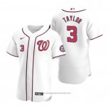 Maglia Baseball Uomo Washington Nationals Michael A. Taylor Autentico Primera 2020 Bianco