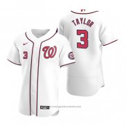 Maglia Baseball Uomo Washington Nationals Michael A. Taylor Autentico Primera 2020 Bianco