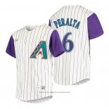 Maglia Baseball Bambino Arizona Diamondbacks David Peralta Cooperstown Collection Alternato Crema