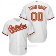 Maglia Baseball Bambino Baltimore Orioles Personalizzate Bianco