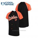 Maglia Baseball Bambino Baltimore Orioles Personalizzate Stitches Nero Arancione