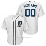 Maglia Baseball Bambino Detroit Tigers Personalizzate Bianco