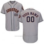 Maglia Baseball Bambino Houston Astros Personalizzate Grigio