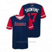 Maglia Baseball Bambino Los Angeles Angels Shohei Ohtani 2018 LLWS Players Weekend Showtime Blu