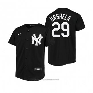 Maglia Baseball Bambino New York Yankees Gio Urshela Replica Nero