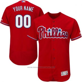 Maglia Baseball Bambino Philadelphia Phillies Personalizzate Rosso