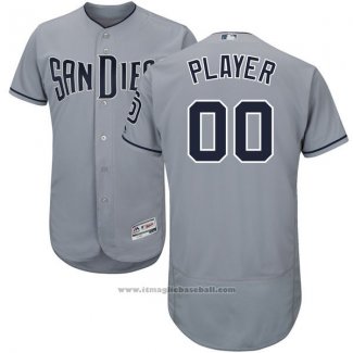 Maglia Baseball Bambino San Diego Padres Personalizzate Grigio