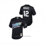 Maglia Baseball Bambino Tampa Bay Rays Wade Boggs Cooperstown Collection Mesh Batting Practice Nero