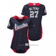 Maglia Baseball Donna All Star Jose Altuve 2018 Home Run Derby American League Blu