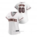 Maglia Baseball Donna Arizona Diamondbacks Personalizzate 2020 Replica Home Bianco