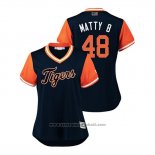 Maglia Baseball Donna Detroit Tigers Matthew Boyd 2018 LLWS Players Weekend Matty B Blu