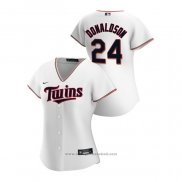 Maglia Baseball Donna Minnesota Twins Josh Donaldson 2020 Replica Home Bianco