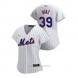 Maglia Baseball Donna New York Mets Edwin Diaz 2020 Replica Home Bianco