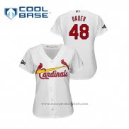Maglia Baseball Donna St. Louis Cardinals Alex Reyes 2018 LLWS Players Weekend A. Rey Rosso