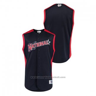 Maglia Baseball Uomo 2019 All Star National League Workout Blu