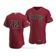 Maglia Baseball Uomo Arizona Diamondbacks Jackie Robinson Day Autentico Rosso