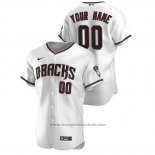 Maglia Baseball Uomo Arizona Diamondbacks Personalizzate Autentico 2020 Home Bianco Rosso