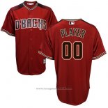 Maglia Baseball Uomo Arizona Diamondbacks Personalizzate Rosso