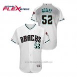 Maglia Baseball Uomo Arizona Diamondbacks Zack Godley Autentico Flex Base Bianco