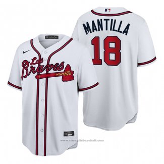 Maglia Baseball Uomo Atlanta Braves Felix Mantilla Hispanic Heritage Bianco