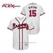 Maglia Baseball Uomo Atlanta Braves Sean Newcomb Flex Base Bianco