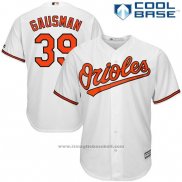 Maglia Baseball Uomo Baltimore Orioles 39 Kevin Gausman Bianco Cool Base