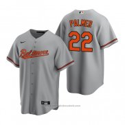 Maglia Baseball Uomo Baltimore Orioles Jim Palmer Replica Road Grigio