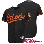 Maglia Baseball Uomo Baltimore Orioles Nero Autentico Collection Flex Base