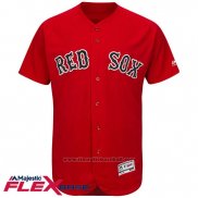 Maglia Baseball Uomo Boston Red Sox Blank Rosso Flex Base Autentico Collection