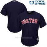 Maglia Baseball Uomo Boston Red Sox Blu Cool Base