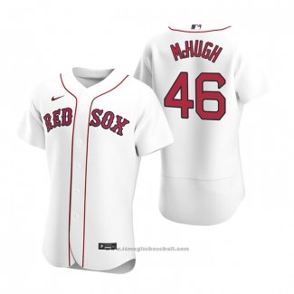 Maglia Baseball Uomo Boston Red Sox Collin Mchugh Autentico 2020 Primera Bianco