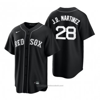 Maglia Baseball Uomo Boston Red Sox J.d. Martinez Replica 2021 Nero