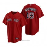 Maglia Baseball Uomo Boston Red Sox Kyle Schwarber Replica Alternato Rosso