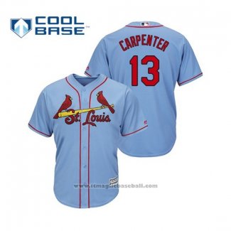 Maglia Baseball Uomo Cardinals Matt Carpenter Cool Base Alternato Horizon Blue