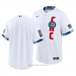 Maglia Baseball Uomo Chicago Cubs 2021 All Star Replica Bianco