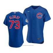 Maglia Baseball Uomo Chicago Cubs Adbert Alzolay Autentico Alternato Blu