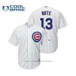 Maglia Baseball Uomo Chicago Cubs David Bote Cool Base Home Bianco