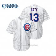 Maglia Baseball Uomo Chicago Cubs David Bote Cool Base Home Bianco