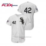 Maglia Baseball Uomo Chicago White Sox 2019 Jackie Robinson Day Flex Base Bianco