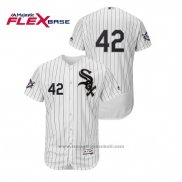 Maglia Baseball Uomo Chicago White Sox 2019 Jackie Robinson Day Flex Base Bianco