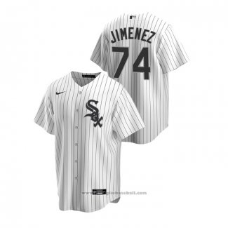 Maglia Baseball Uomo Chicago White Sox Eloy Jimenez Replica Home Bianco